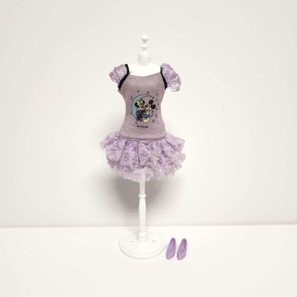 2/$30  1992 Barbie Party Wear Mickey's Stuff